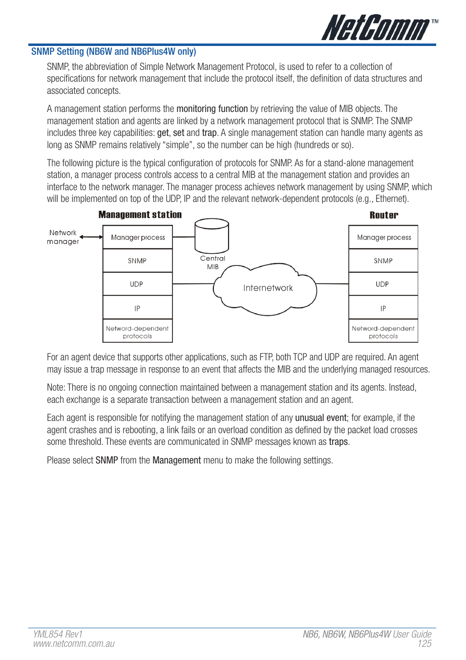 NetComm NB6 User Manual | Page 125 / 152