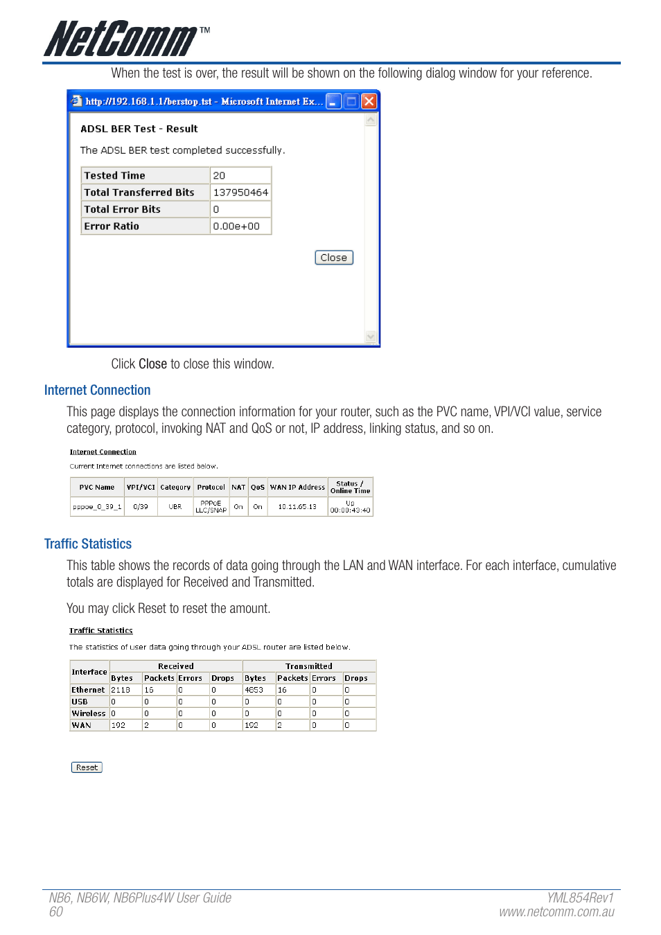NetComm NB6 User Manual | Page 60 / 152