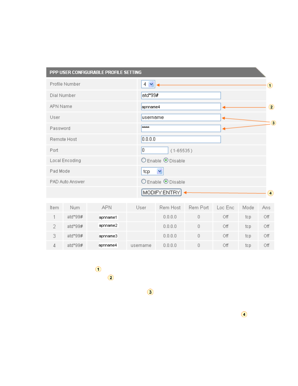 2 to connect using a user configured profile | NetComm NTC-990 User Manual | Page 25 / 72