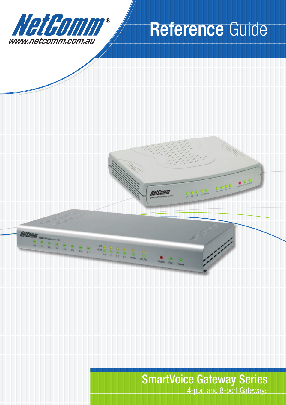 NetComm 4-port and 8-port Gateways Gateway Series User Manual | 94 pages