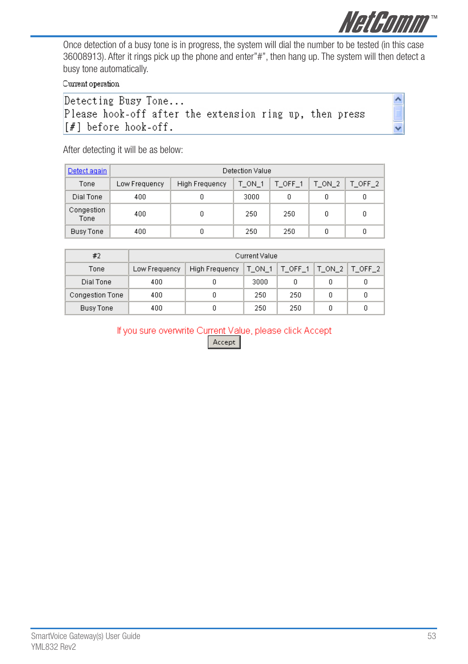 NetComm 4-port and 8-port Gateways Gateway Series User Manual | Page 53 / 94
