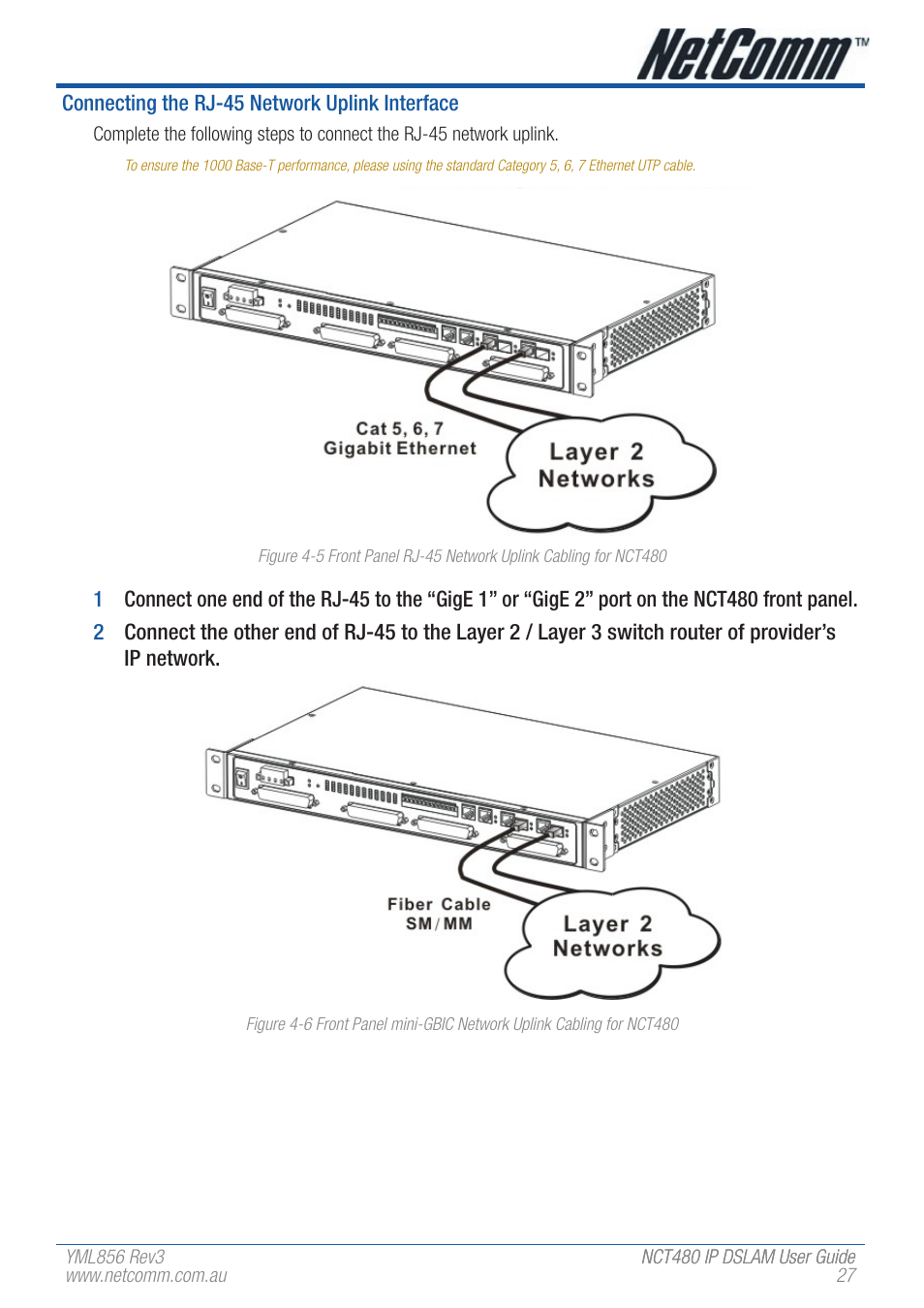 NetComm IP DSLAM NCT480 User Manual | Page 27 / 164