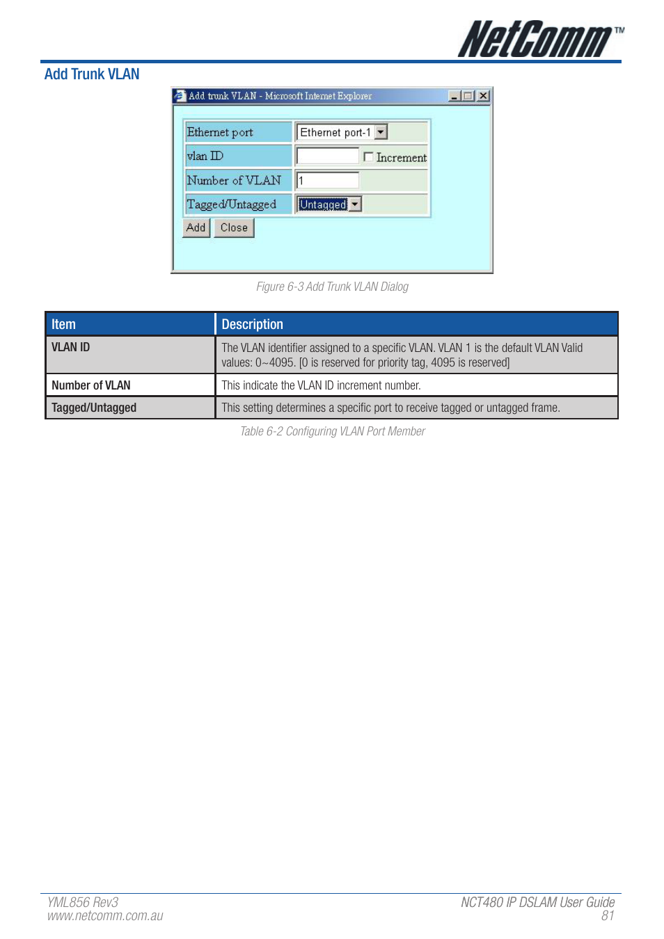 NetComm IP DSLAM NCT480 User Manual | Page 81 / 164