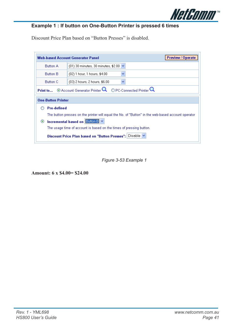 NetComm HS800 User Manual | Page 41 / 68