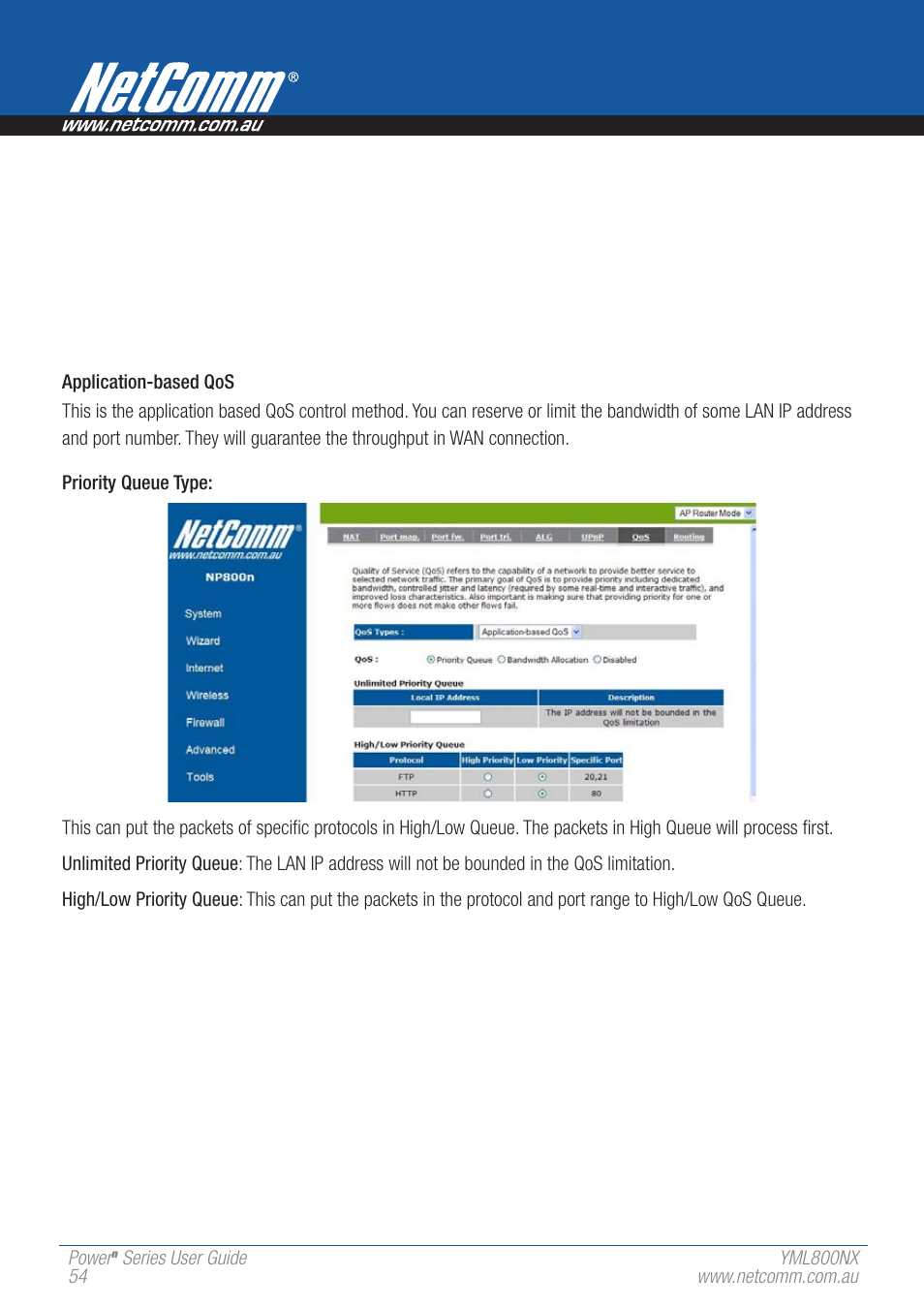 NetComm 802.11 User Manual | Page 54 / 78