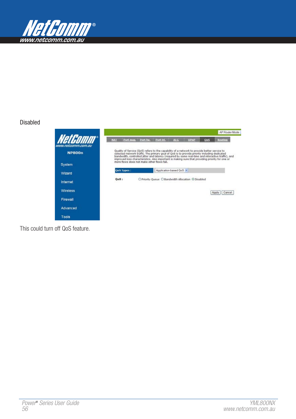 NetComm 802.11 User Manual | Page 56 / 78