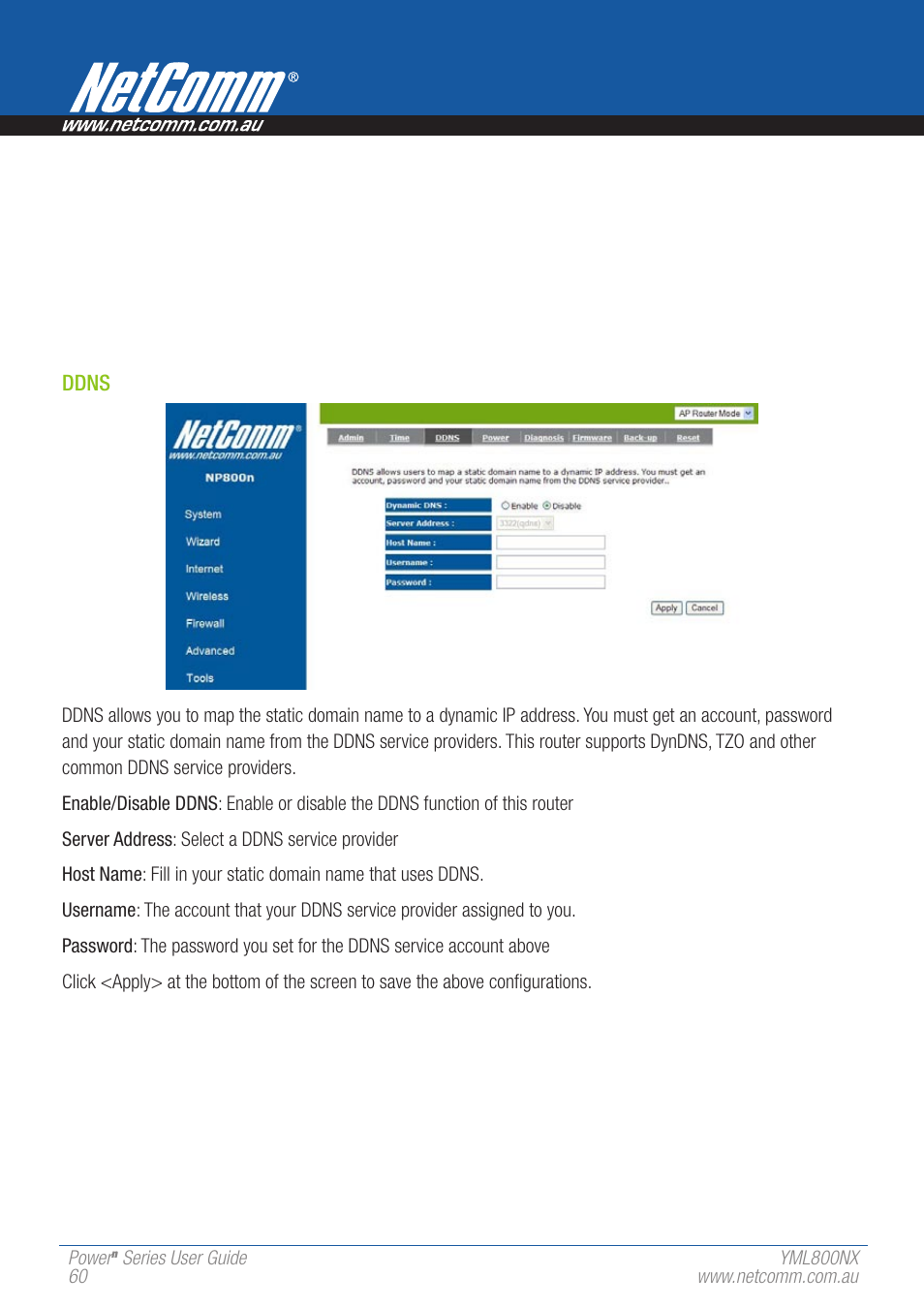 NetComm 802.11 User Manual | Page 60 / 78