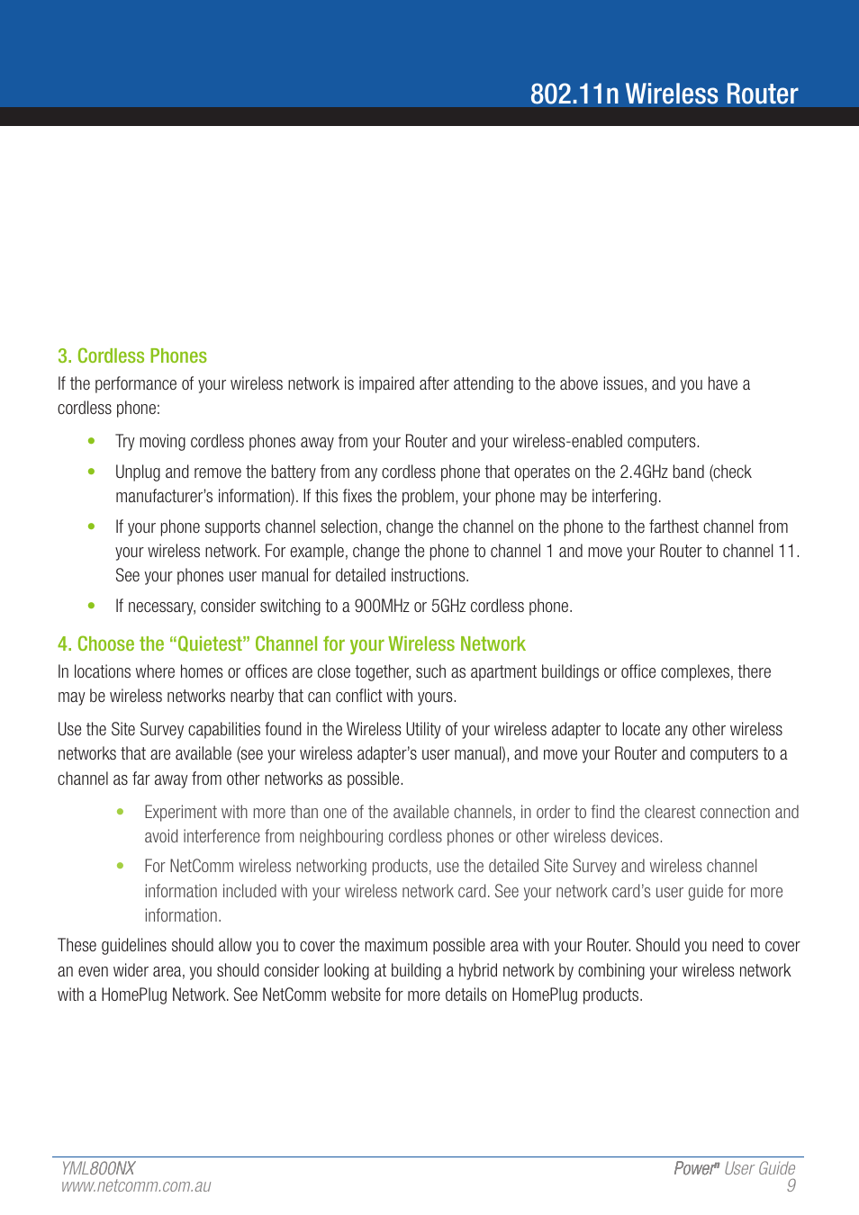 11n wireless router | NetComm 802.11 User Manual | Page 9 / 78