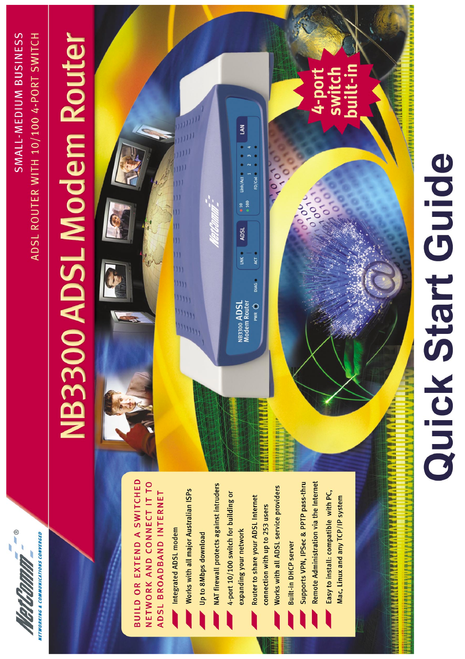 NetComm NB3300 User Manual | 48 pages