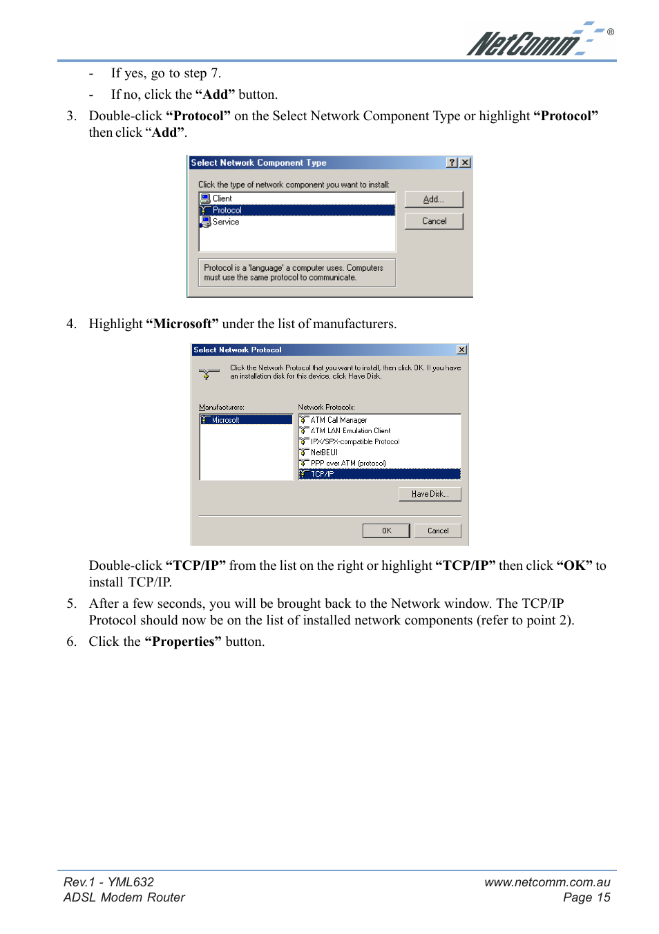 NetComm NB3300 User Manual | Page 15 / 48