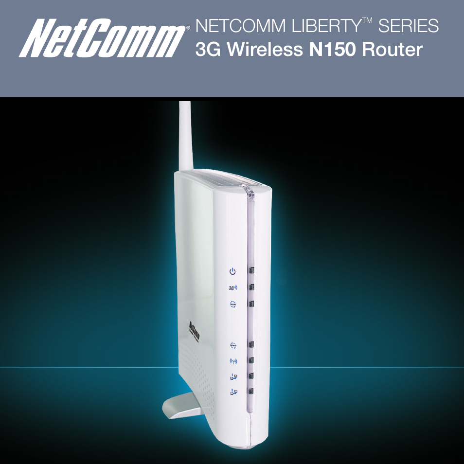 NetComm Liberty Series 3G Wireless N150 Router NP900n User Manual | 6 pages