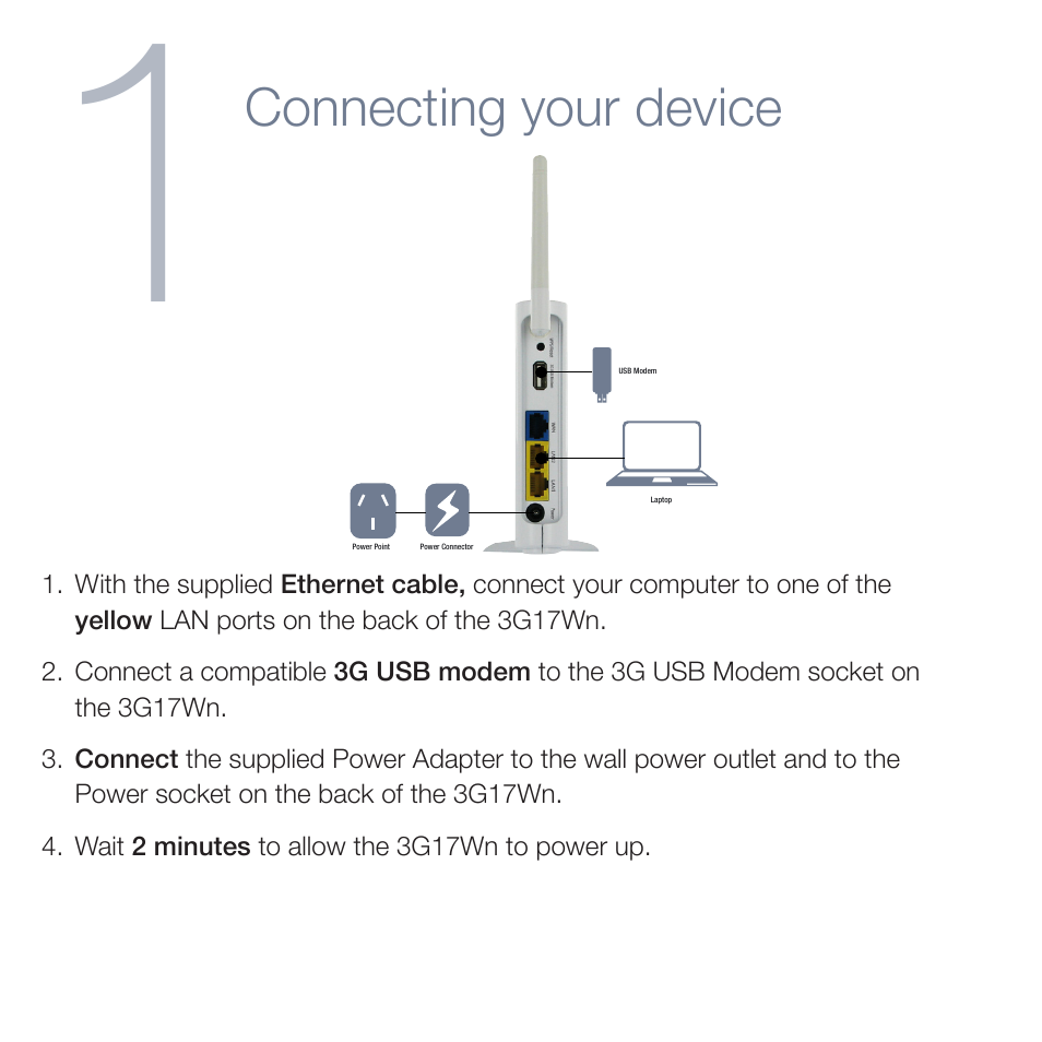 NetComm Liberty Series 3G Wireless N150 Router NP900n User Manual | Page 2 / 6