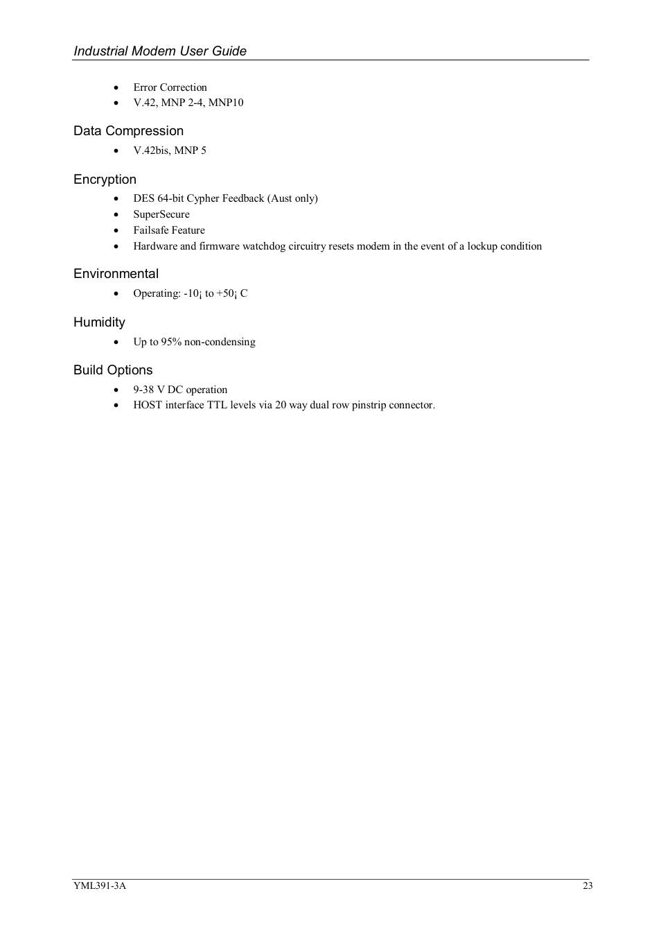 NetComm IG6000 User Manual | Page 23 / 23