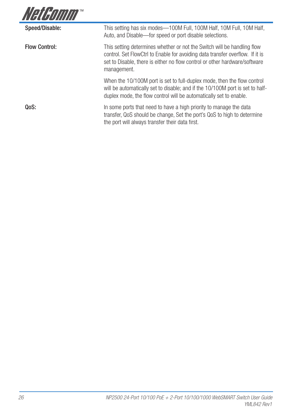 NetComm NP2500 User Manual | Page 26 / 46