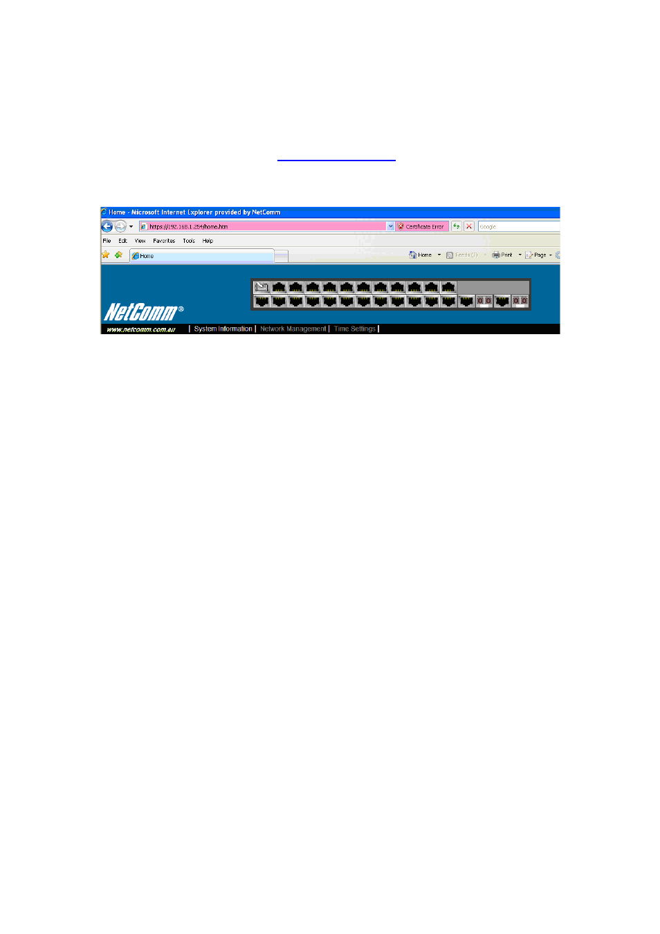Connecting a pc or terminal to the rs-232 port, Terminal emulation setup program, Logging on to the switch | Web-based configuration | NetComm NP2724M User Manual | Page 10 / 52