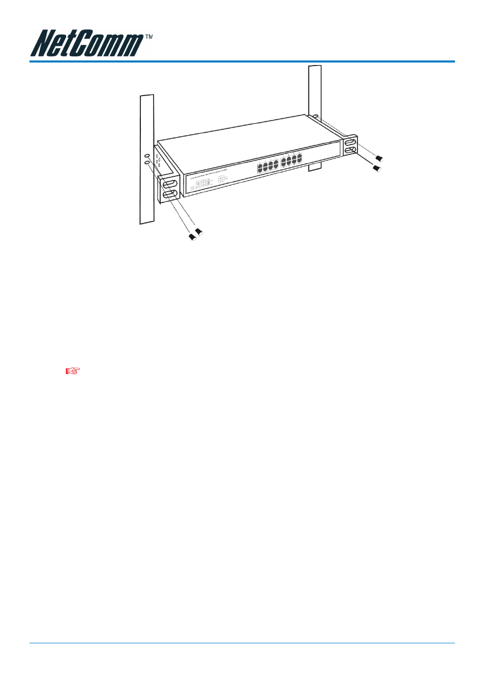 Connecting network cable, Ac power, Connecting network cable ac power | Chapter 3: identifying external components | NetComm NP3024 User Manual | Page 10 / 44