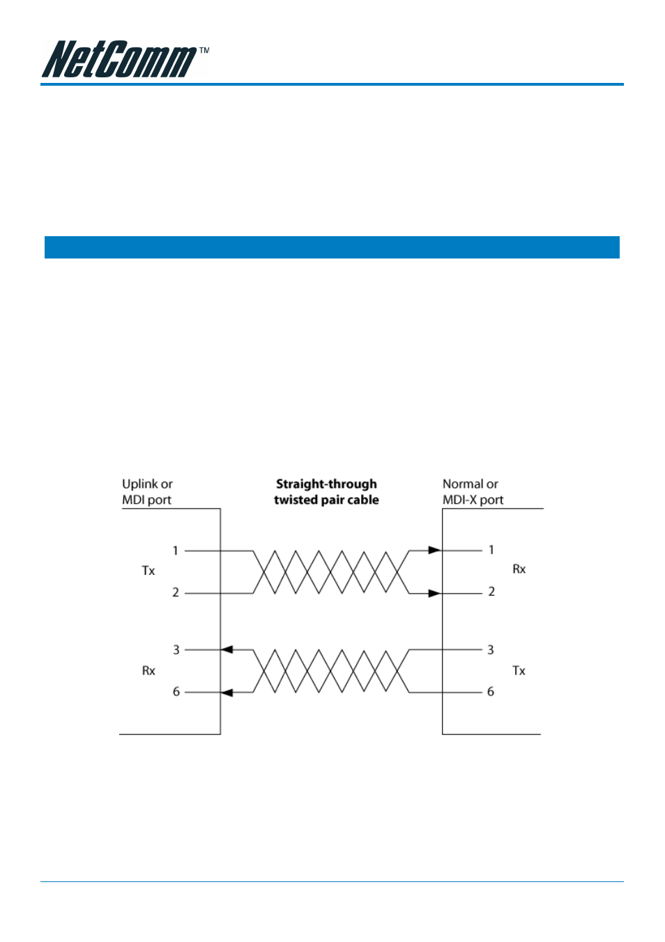 1000base-t straight through cable, 1000base-t crossover cable | NetComm NP3024 User Manual | Page 38 / 44
