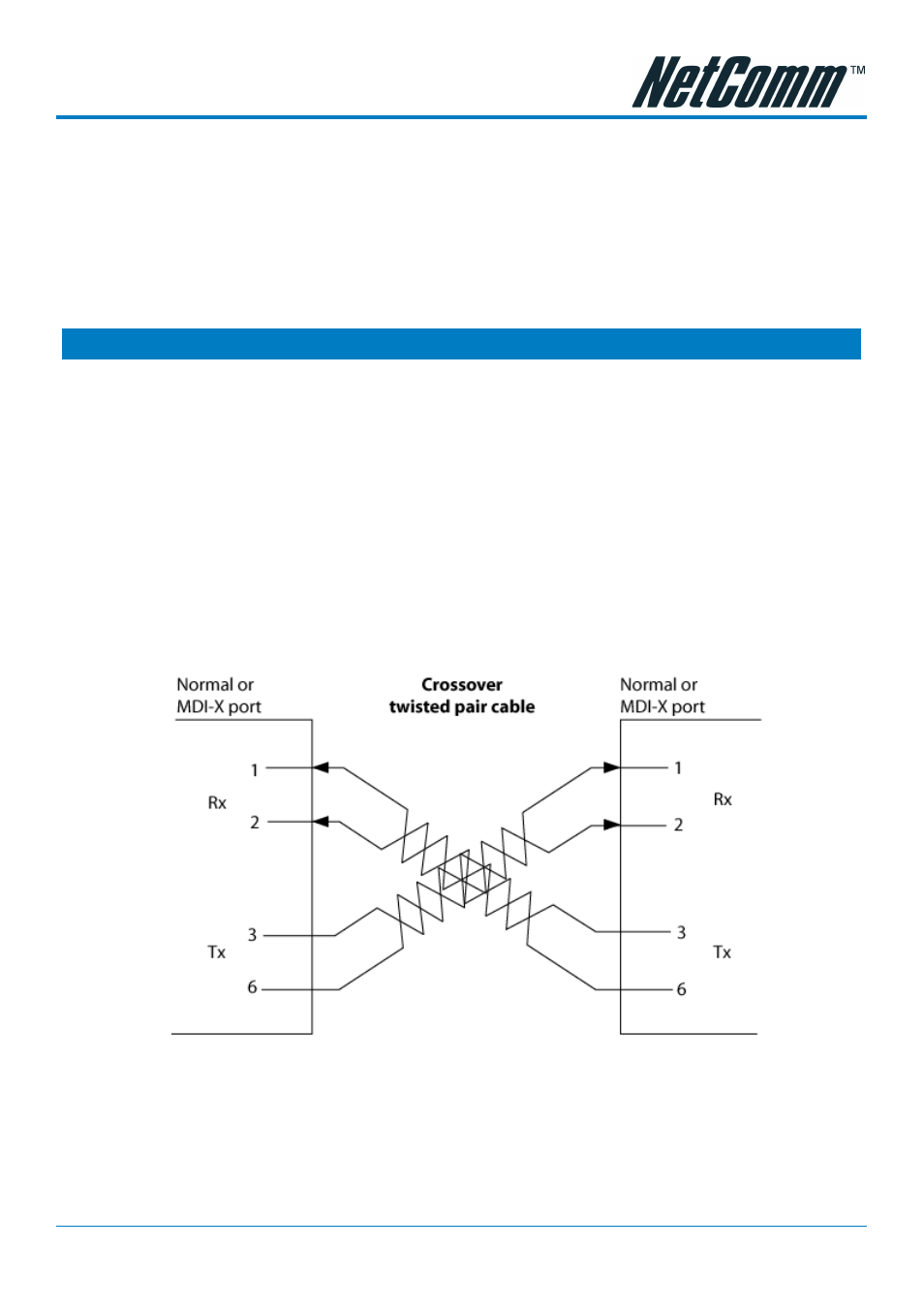 1000base-t crossover cable, Appendix c: registering your netcomm product | NetComm NP3024 User Manual | Page 39 / 44