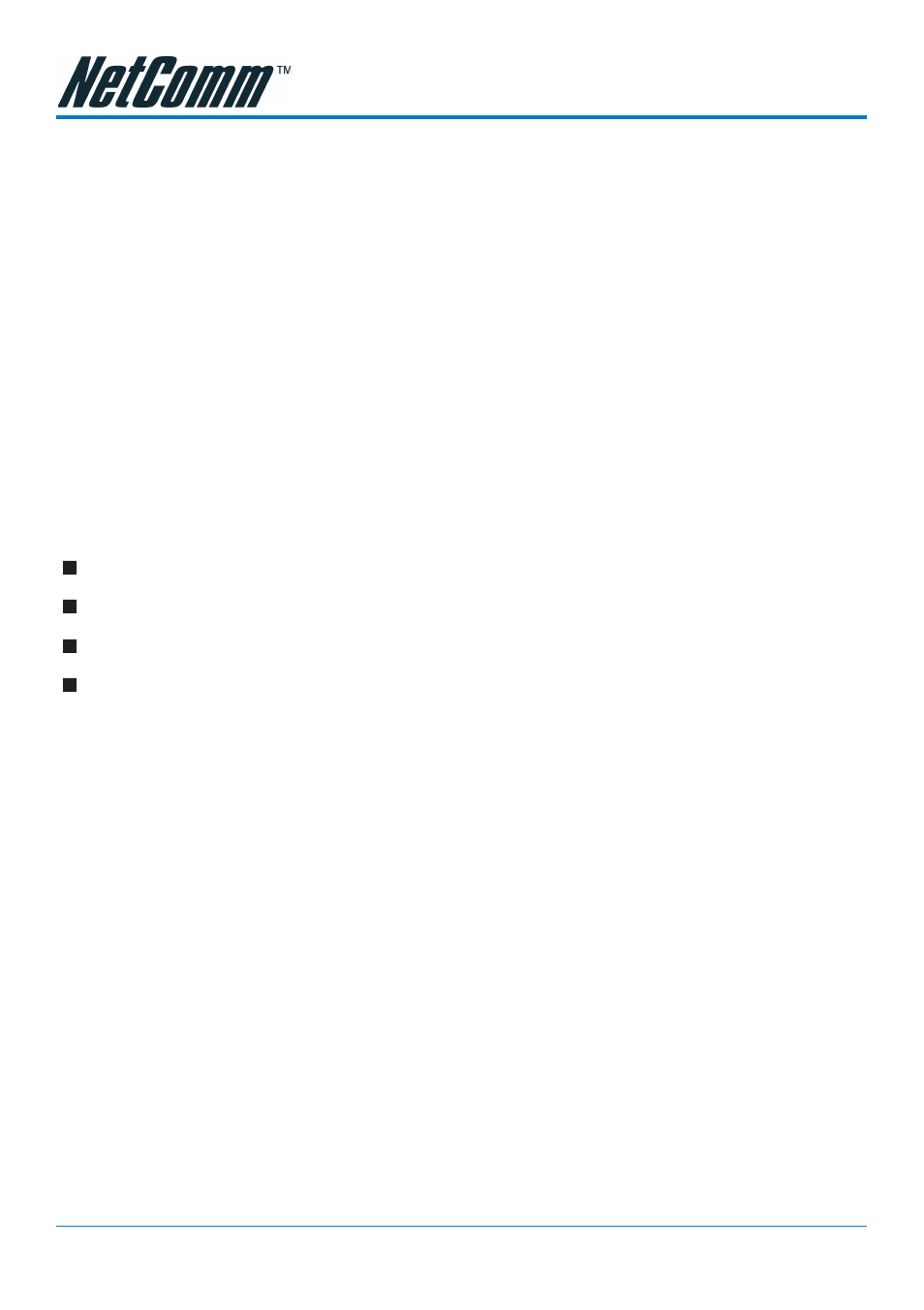 Warranty, Conditions and exclusions | NetComm NP3024 User Manual | Page 42 / 44