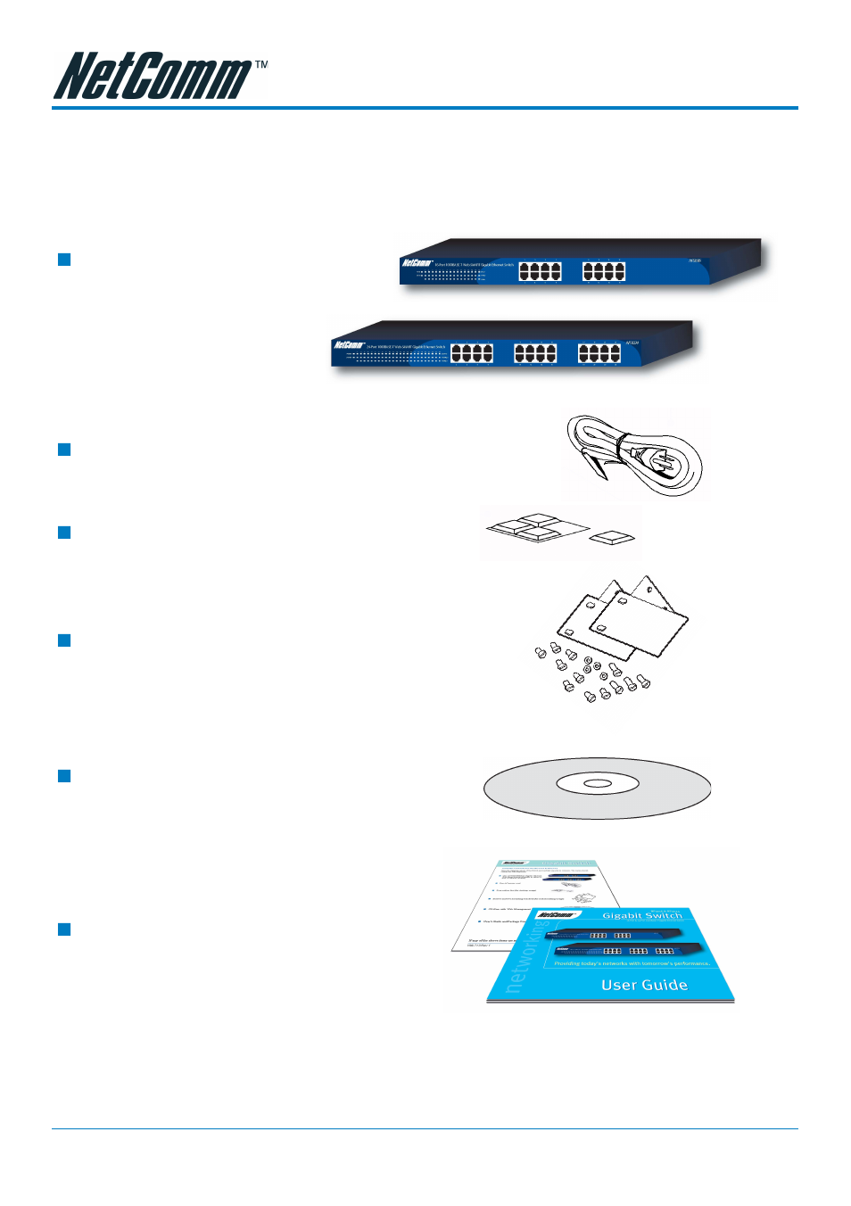 Package contents | NetComm NP3024 User Manual | Page 8 / 44