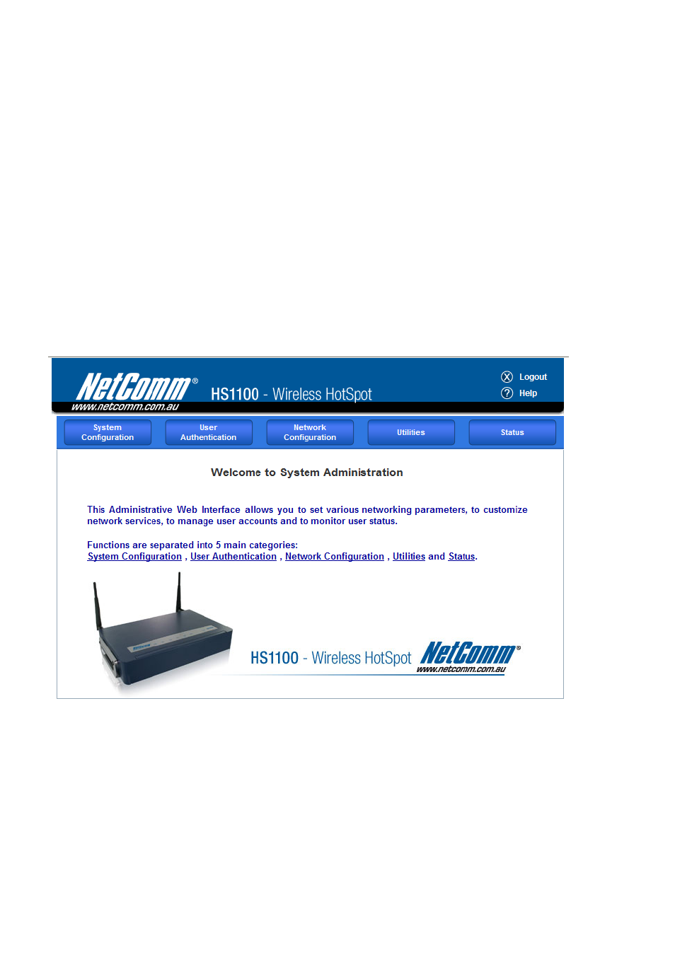 NetComm HS1100 User Manual | Page 10 / 212