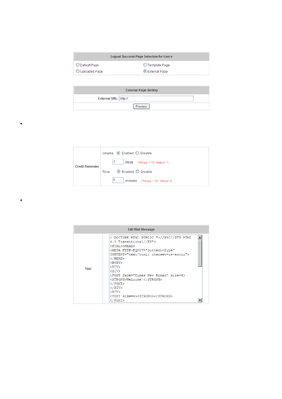 NetComm HS1100 User Manual | Page 105 / 212