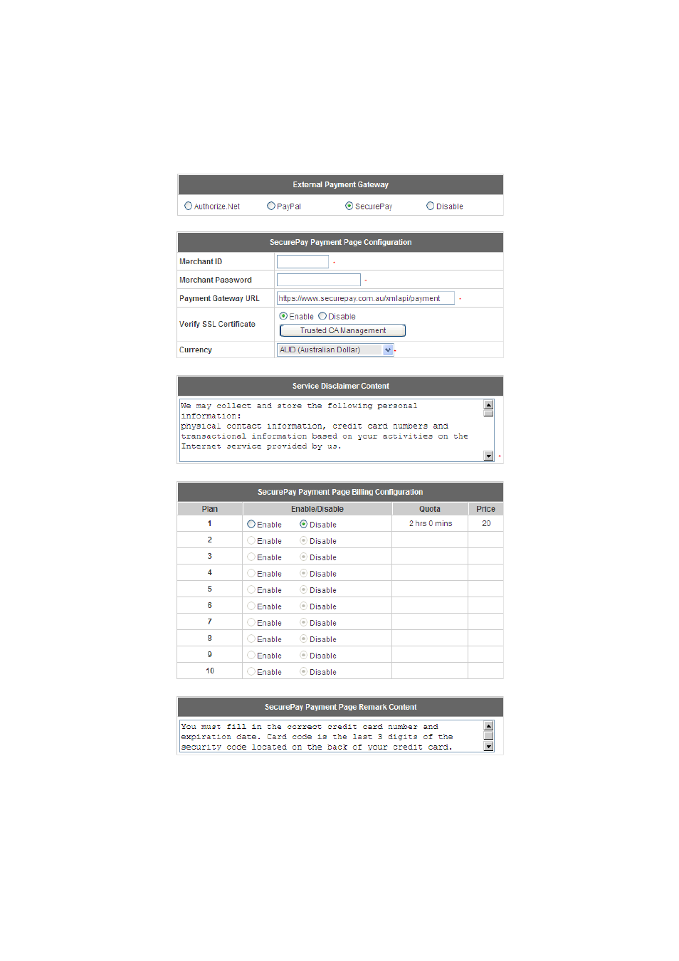 NetComm HS1100 User Manual | Page 161 / 212