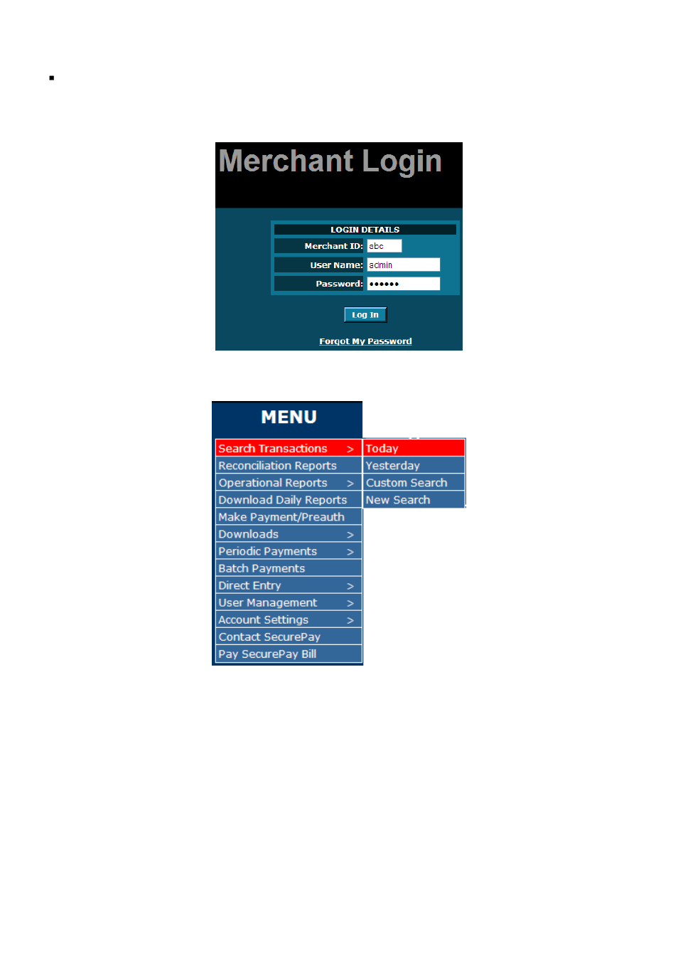 How does merchant check billing transactions | NetComm HS1100 User Manual | Page 169 / 212