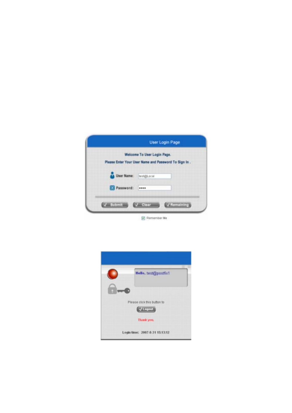 External network access / user login | NetComm HS1100 User Manual | Page 199 / 212