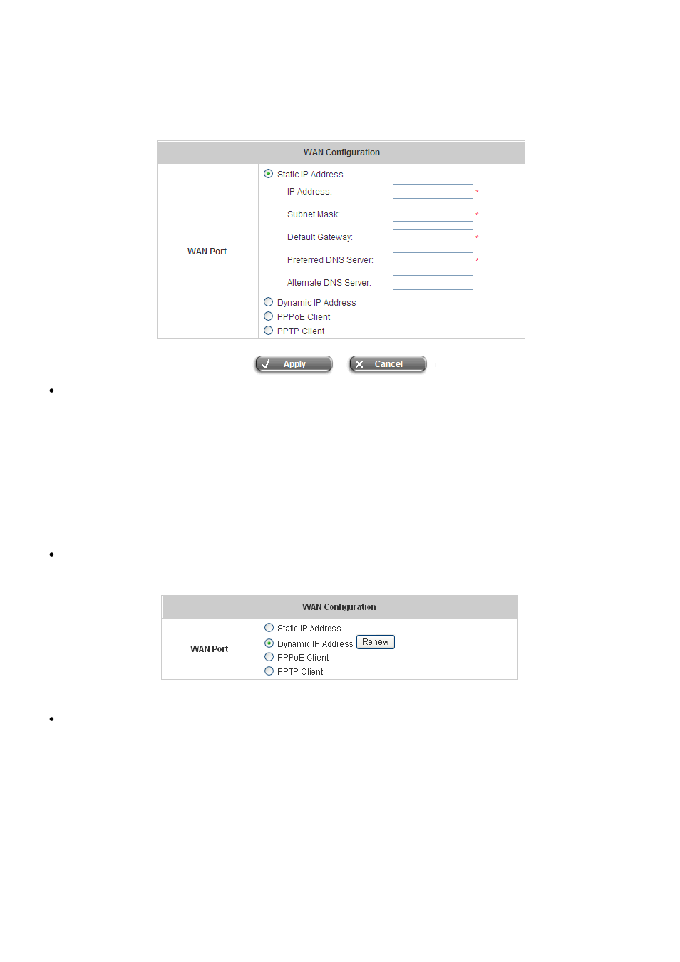 Wan configuration | NetComm HS1100 User Manual | Page 26 / 212