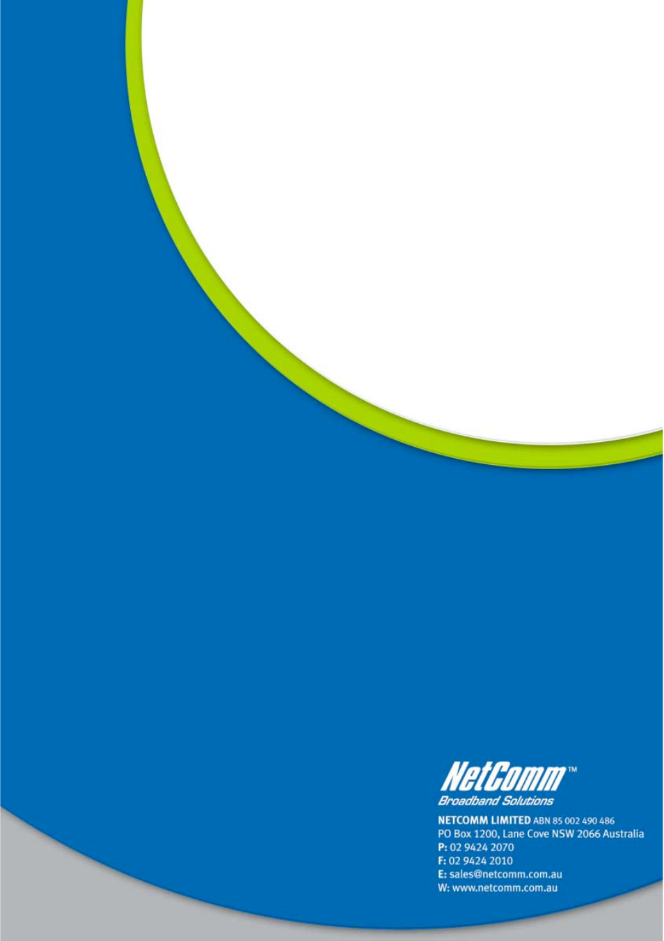 NetComm V100 User Manual | Page 40 / 40