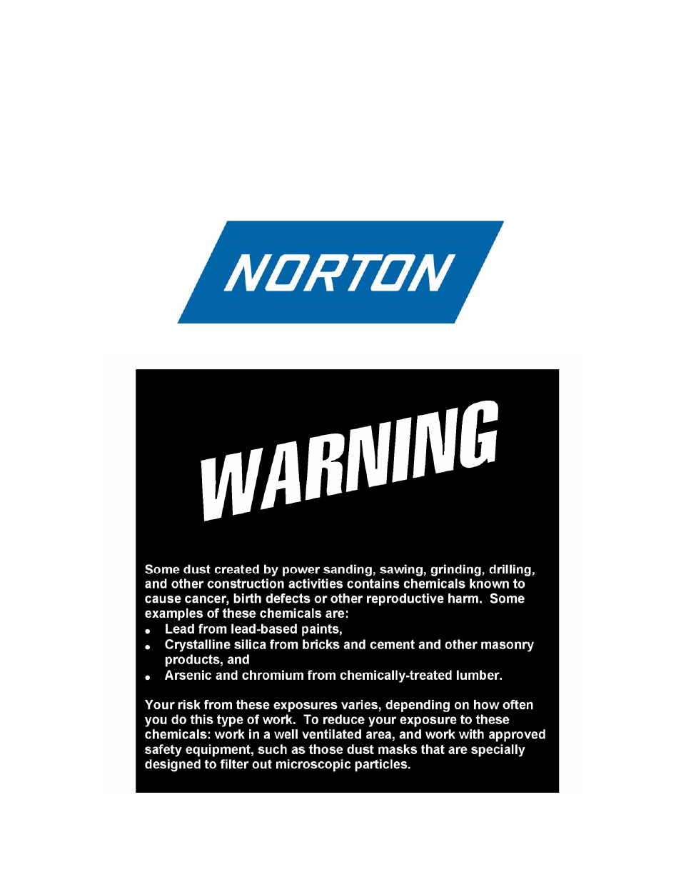 Norton Abrasives C6136 User Manual | Page 97 / 97