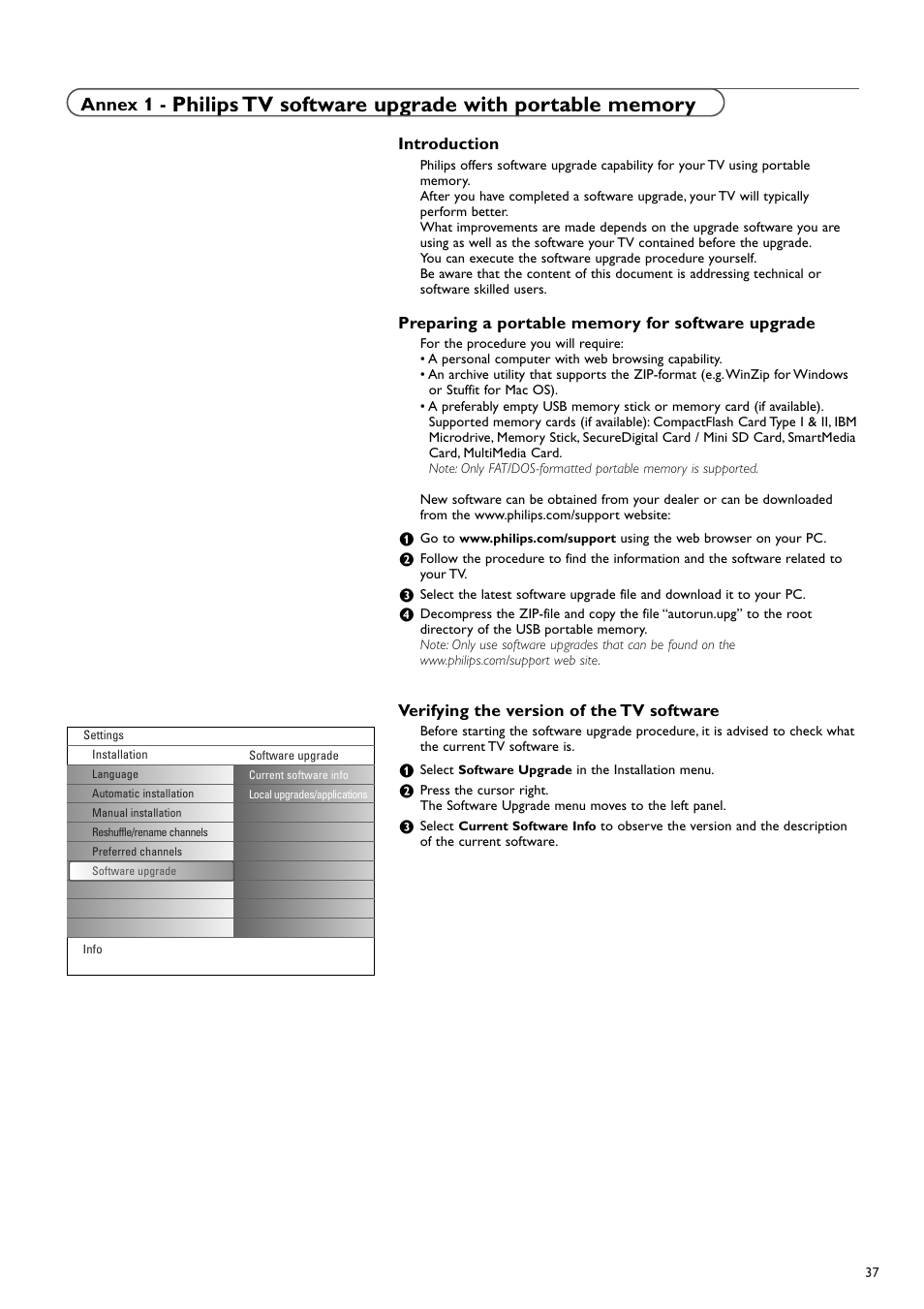 Annex 1 | New Transducers 37PF9830/10 User Manual | Page 37 / 42