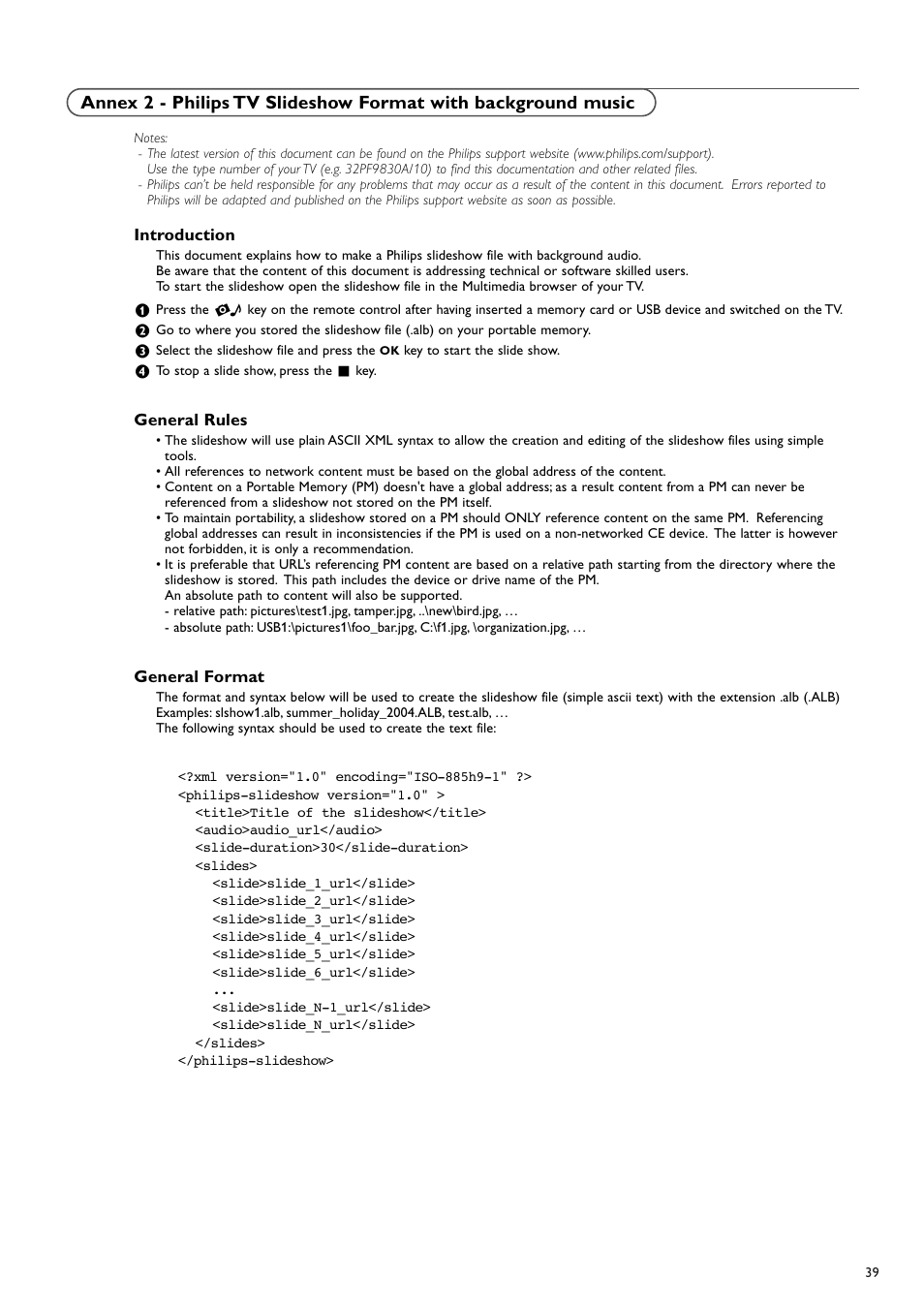 New Transducers 37PF9830/10 User Manual | Page 39 / 42