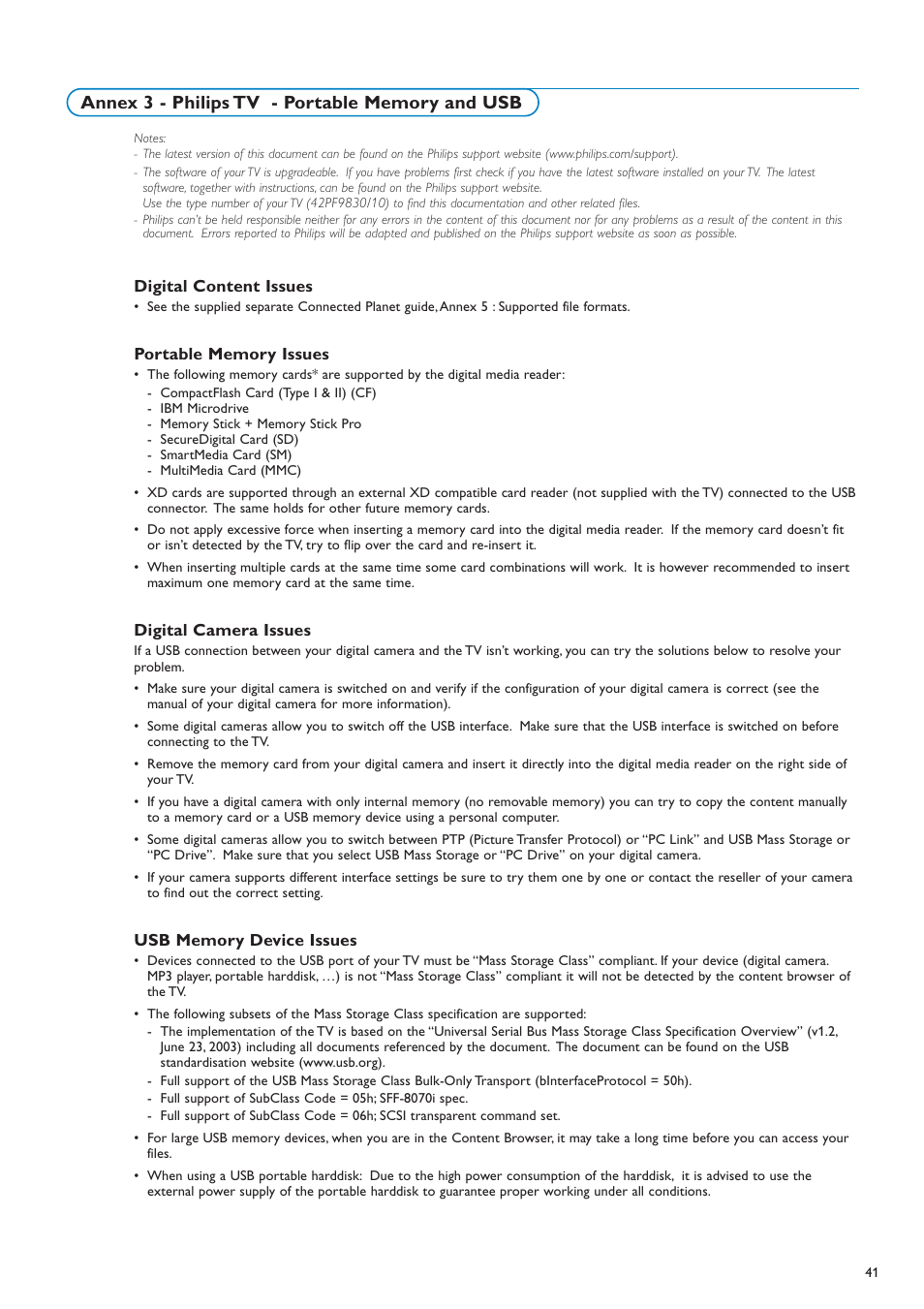 New Transducers 42PF9830/10 User Manual | Page 41 / 63