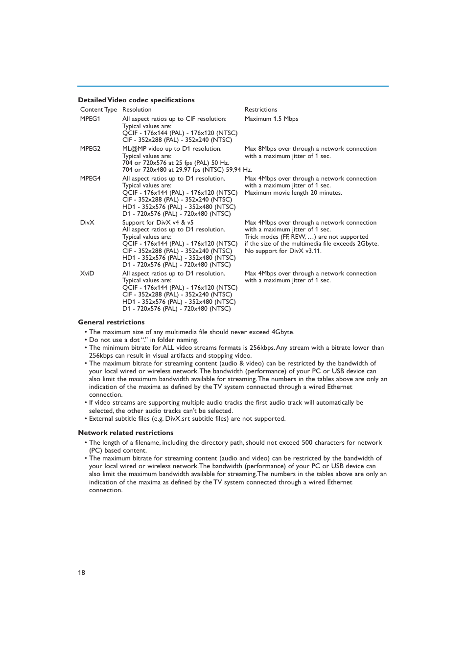 New Transducers 42PF9830/10 User Manual | Page 60 / 63