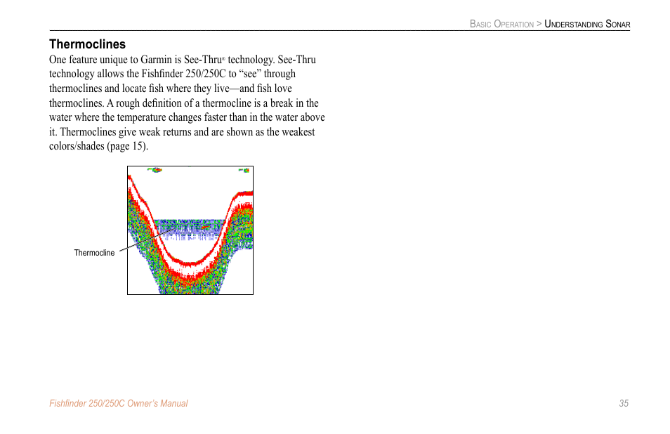 Thermoclines | New Transducers 250C User Manual | Page 39 / 46