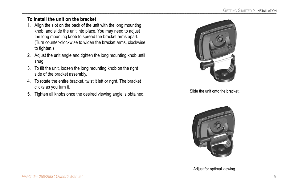 New Transducers 250C User Manual | Page 9 / 46