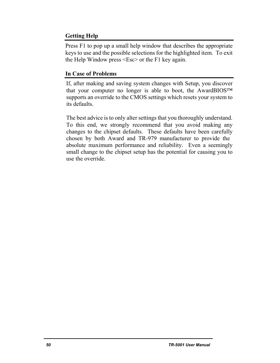 New Transducers TR-5001 User Manual | Page 54 / 105