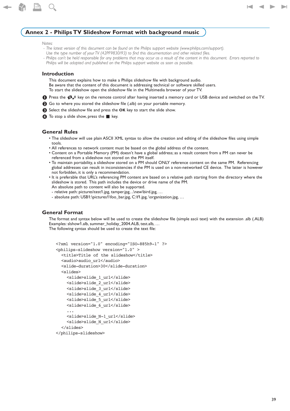 New Transducers 42PF9830/93 User Manual | Page 39 / 42