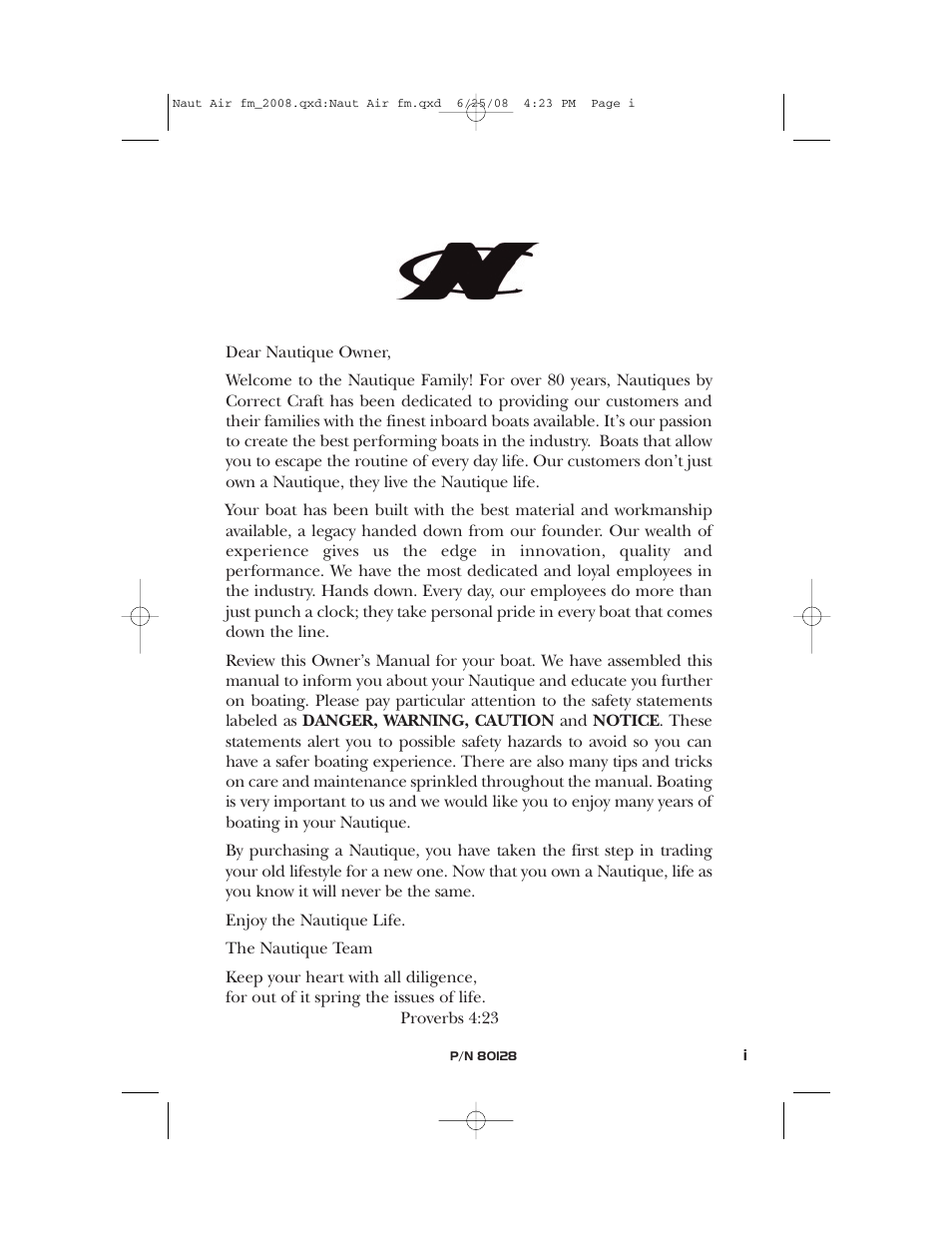 Nautique aire crossover User Manual | 200 pages