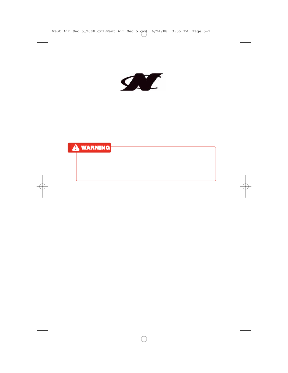 Naut air sec 5_2008.pdf | Nautique aire crossover User Manual | Page 129 / 200