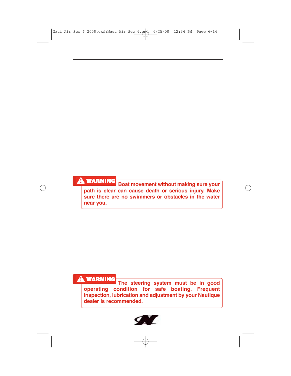 Nautique aire crossover User Manual | Page 148 / 200