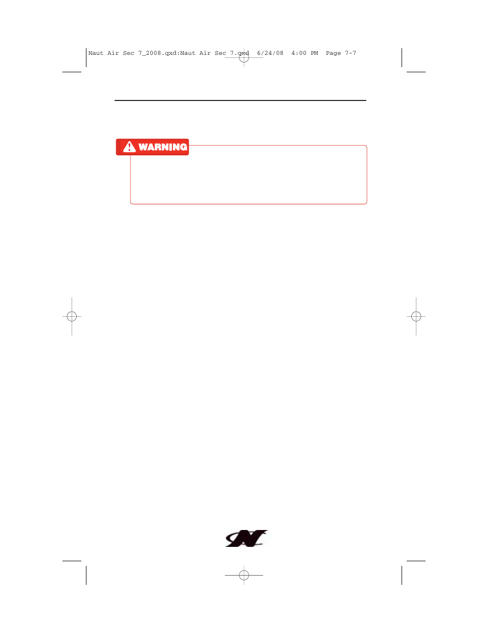 Nautique aire crossover User Manual | Page 157 / 200