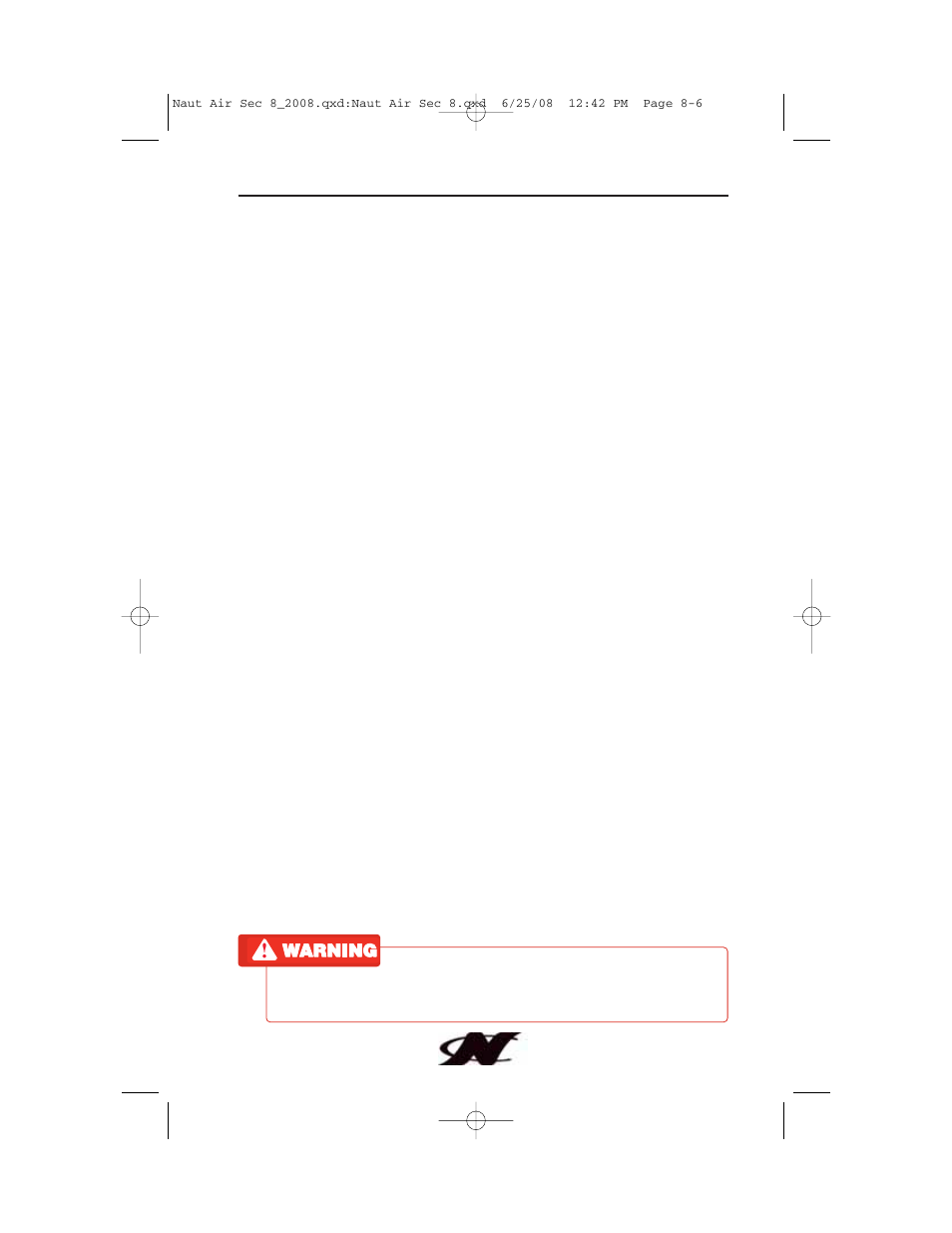 Nautique aire crossover User Manual | Page 164 / 200
