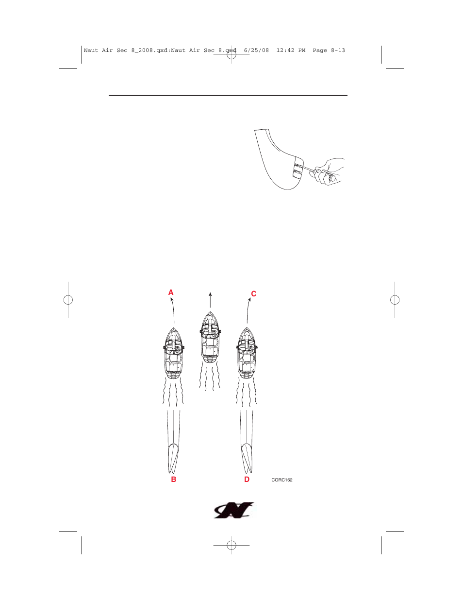 Care and maintenance tunable rudder | Nautique aire crossover User Manual | Page 171 / 200