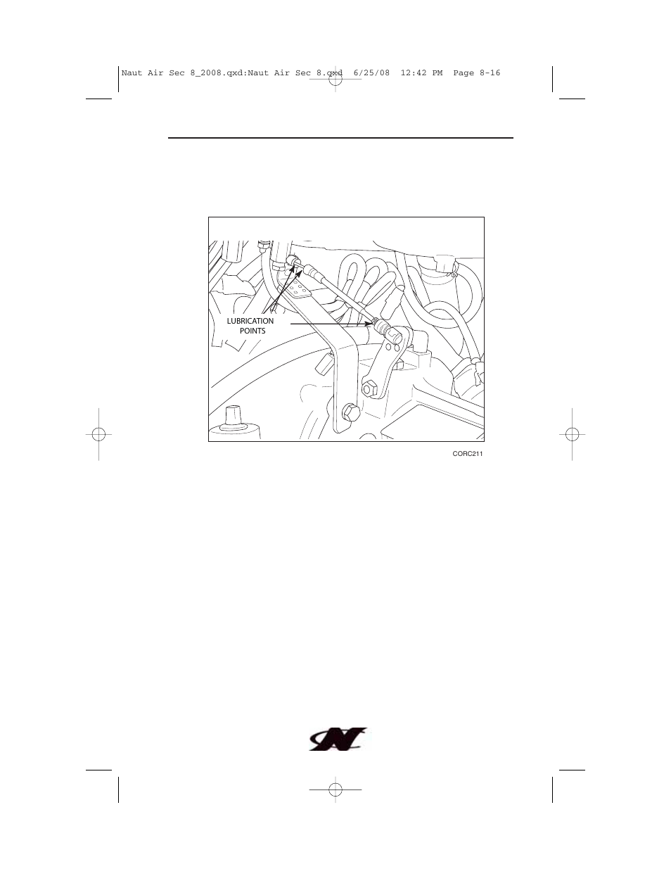Shift cable | Nautique aire crossover User Manual | Page 174 / 200