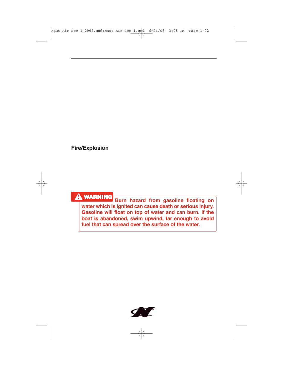 Emergencies | Nautique aire crossover User Manual | Page 32 / 200