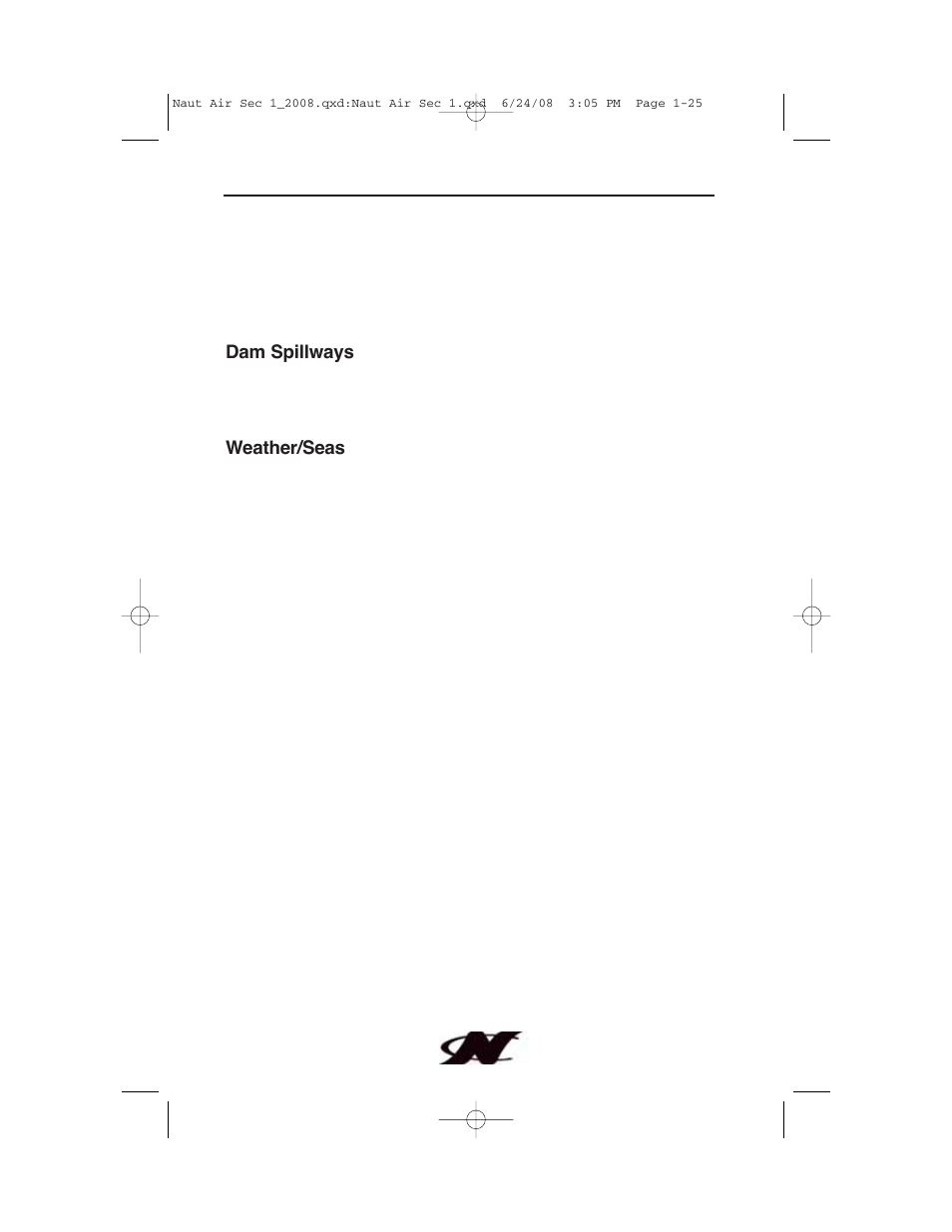 Boating safety | Nautique aire crossover User Manual | Page 35 / 200