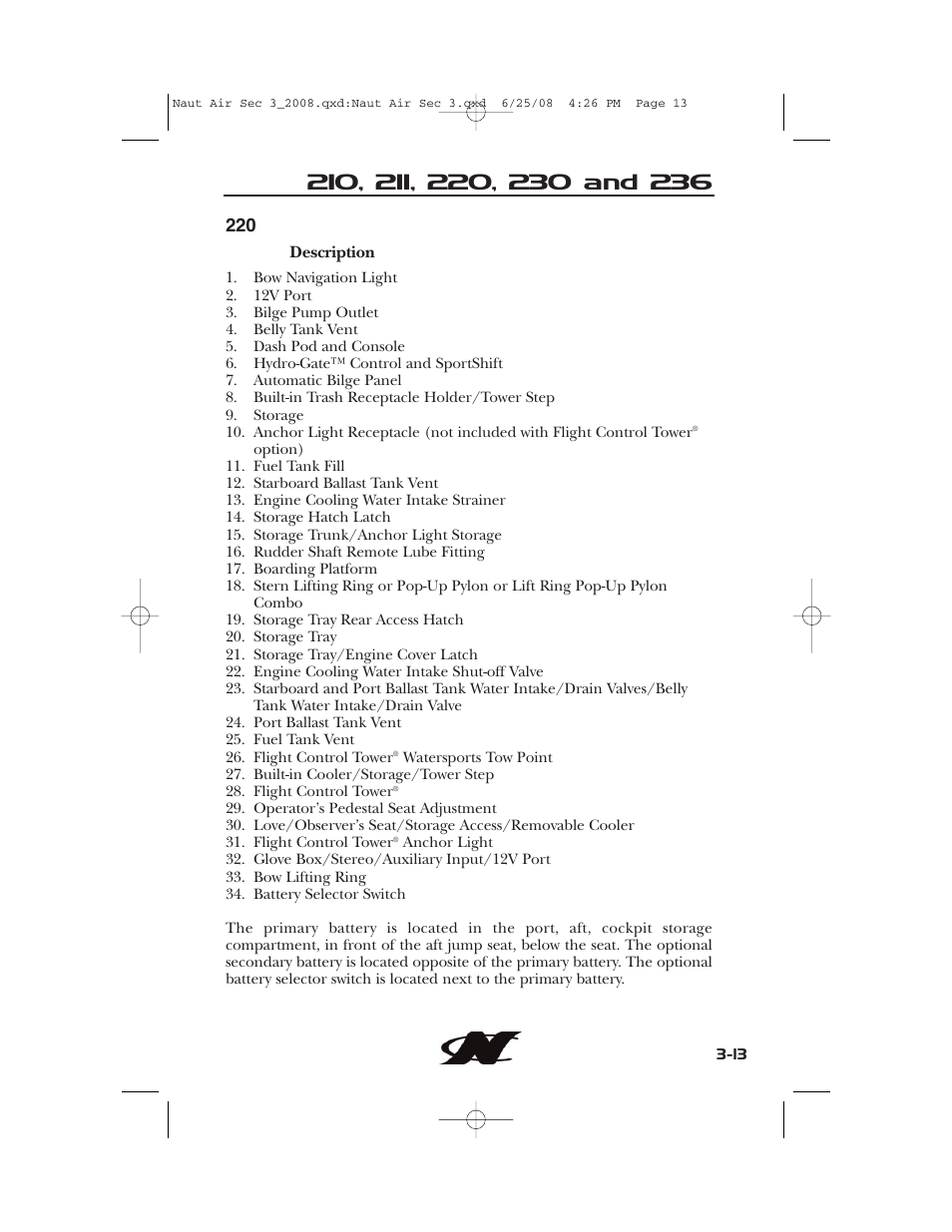 Nautique aire crossover User Manual | Page 69 / 200